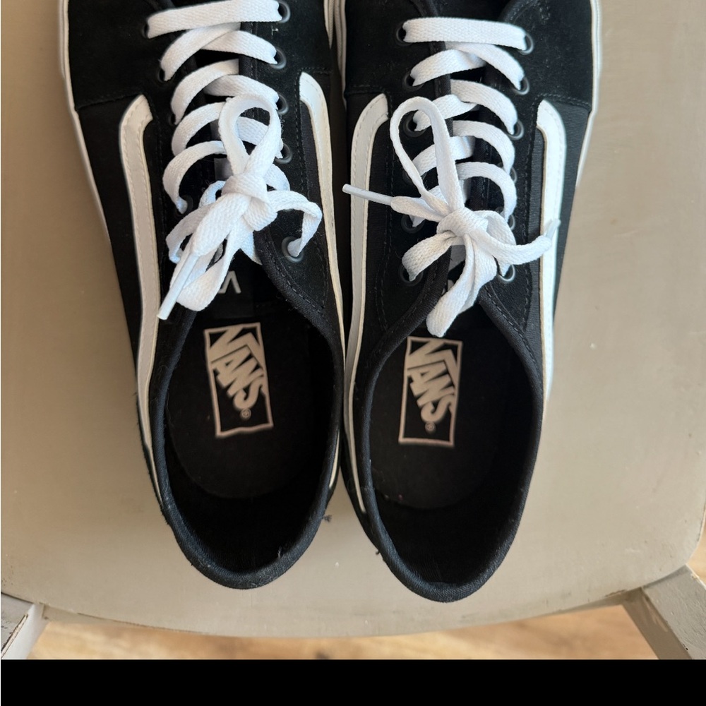 Vans Black and White size 12 men’s *worn once” - Picture 6 of 6